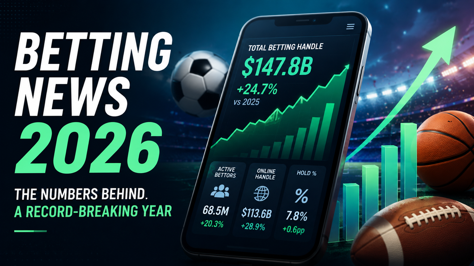 Betting News 2026: The Numbers Behind a Record-Breaking Year